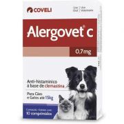 Alergovet C Coveli - 10 Comprimidos