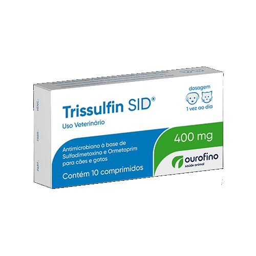 Antimicrobiano Ourofino Trissulfin SID 400 mg - 10 Comprimidos