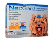 Antipulgas e Carrapatos Merial NexGard 11,3 mg para Cães de 2 a 4 Kg