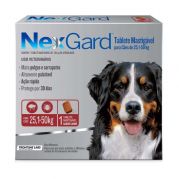 Antipulgas e Carrapatos Merial NexGard 136 mg para Cães de 25,1 a 50 Kg