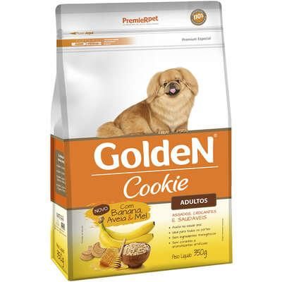Biscoito Golden Cookie Banana Aveia e Mel para Cães Adultos
