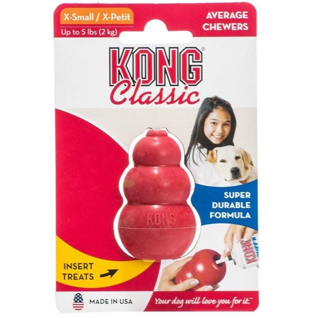 Brinquedo Interativo Kong Classic - Vermelho