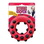 Brinquedo KONG Dotz Circle Vermelho para Cães - G