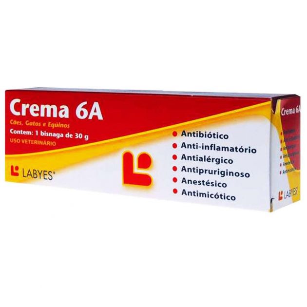 Pomada Crema 6A Labyes - 15 g