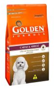 Ração Golden Formula Cães Adultos Carne e Arroz Mini Bits