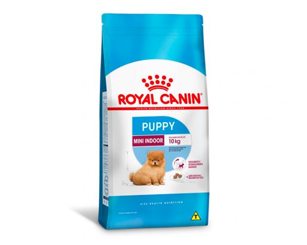 Ração Royal Canin Canine Mini Indoor Junior para Cães Filhotes 