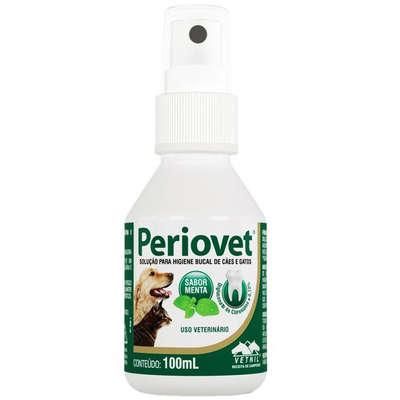 Solução Vetnil para Higiene Bucal em Spray Periovet - 100 mL
