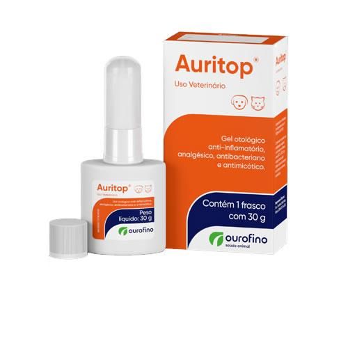 Tratamento Otológico Ourofino Auritop - 30 g